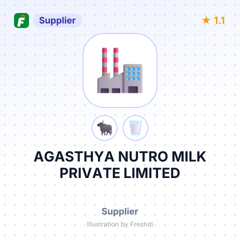 AGASTHYA NUTRO MILK PRIVATE LIMITED – summary card, no photo uploaded yet