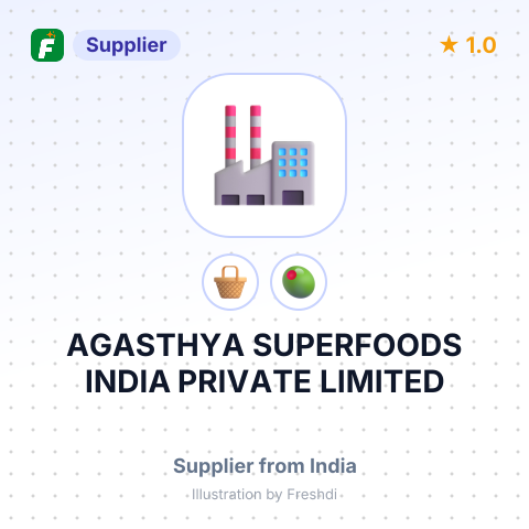 AGASTHYA SUPERFOODS INDIA PRIVATE LIMITED – summary card, no photo uploaded yet