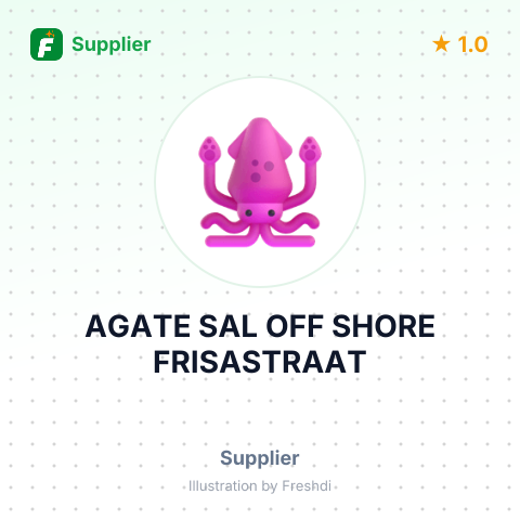 AGATE SAL OFF SHORE FRISASTRAAT – summary card, no photo uploaded yet