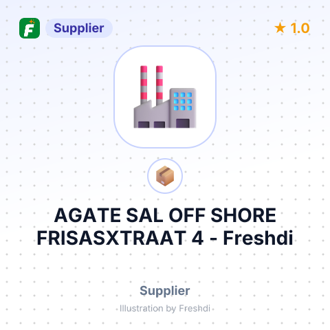 AGATE SAL OFF SHORE FRISASXTRAAT 4 – summary card, no photo uploaded yet
