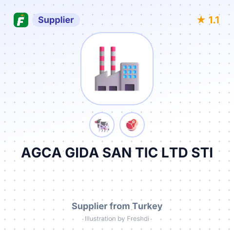 AGCA GIDA SAN TIC LTD STI – summary card, no photo uploaded yet