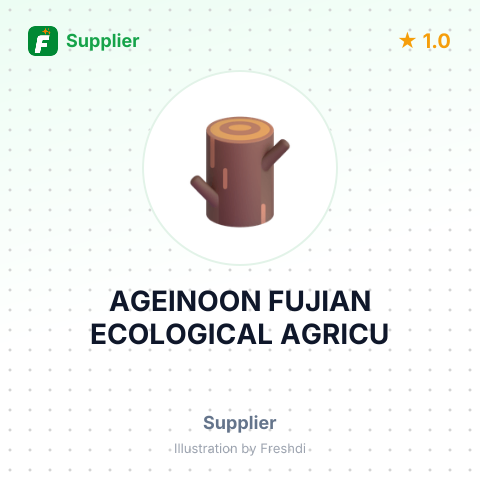 AGEINOON FUJIAN ECOLOGICAL AGRICU – summary card, no photo uploaded yet
