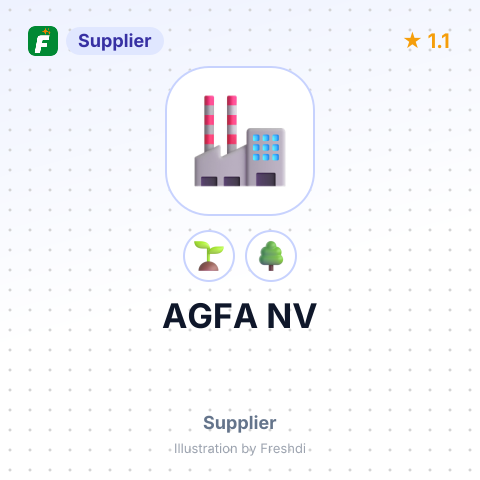 AGFA NV – summary card, no photo uploaded yet