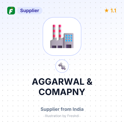 AGGARWAL & COMAPNY – summary card, no photo uploaded yet
