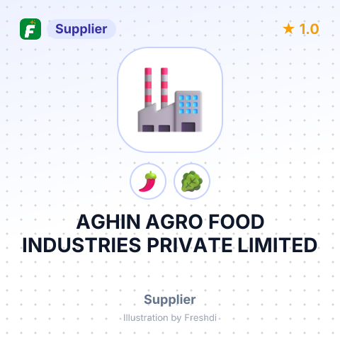 AGHIN AGRO FOOD INDUSTRIES PRIVATE LIMITED – summary card, no photo uploaded yet