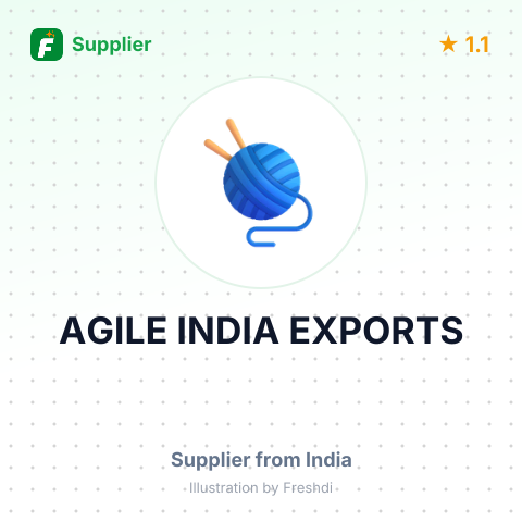 AGILE INDIA EXPORTS – summary card, no photo uploaded yet