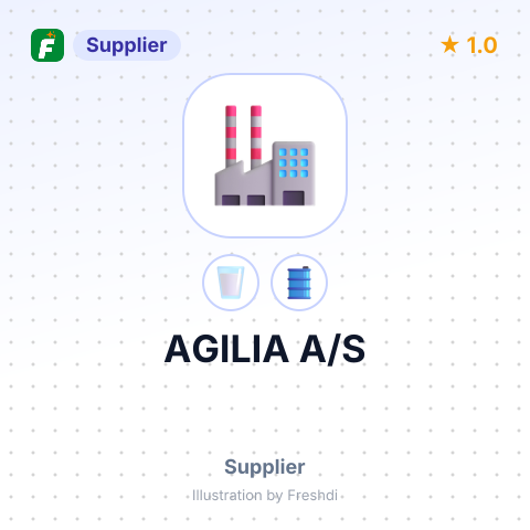 AGILIA A/S – summary card, no photo uploaded yet