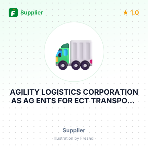AGILITY LOGISTICS CORPORATION AS AG ENTS FOR ECT TRANSPORT HK LTDD.B.A. SEAQUEST LINE – summary card, no photo uploaded yet