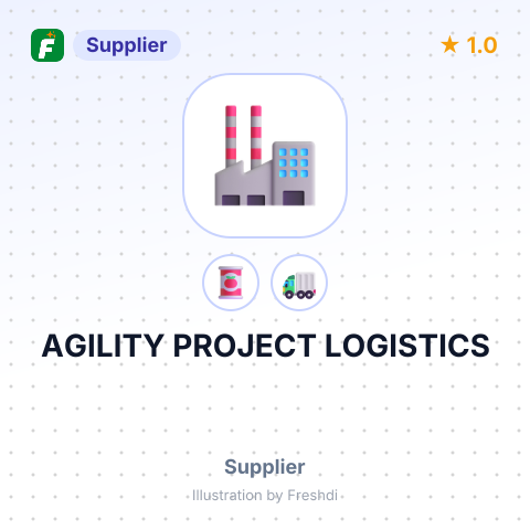AGILITY PROJECT LOGISTICS – summary card, no photo uploaded yet