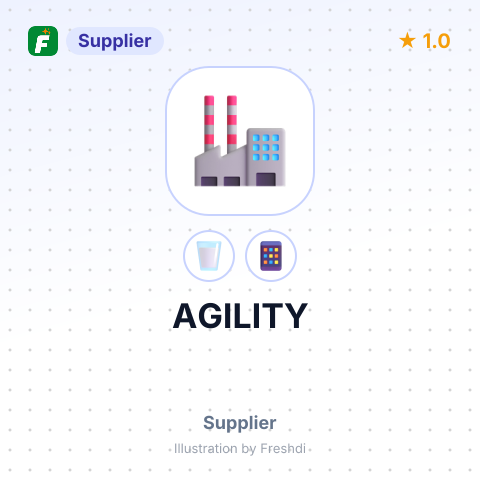 AGILITY – summary card, no photo uploaded yet