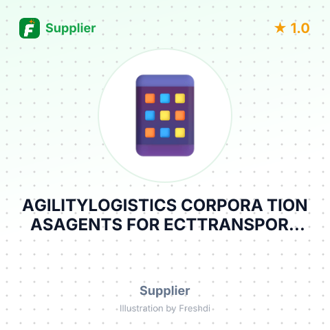 AGILITYLOGISTICS CORPORA TION ASAGENTS FOR ECTTRANSPORT HK L TDD.B.A. SEAQUEST LINE21906 ARNOLD CENTER ROADCARSON CA – summary card, no photo uploaded yet