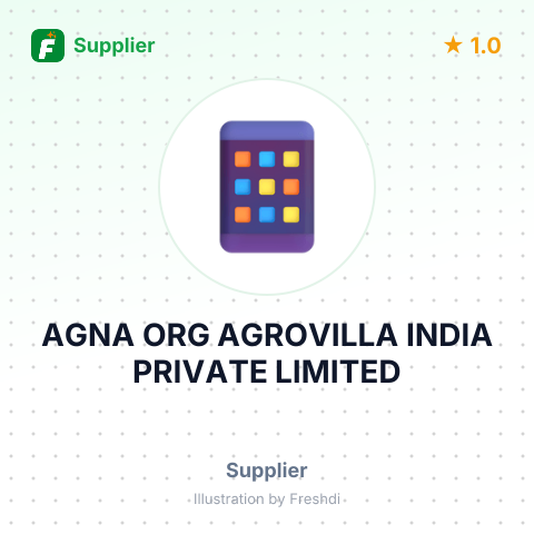 AGNA ORG AGROVILLA INDIA PRIVATE LIMITED – summary card, no photo uploaded yet