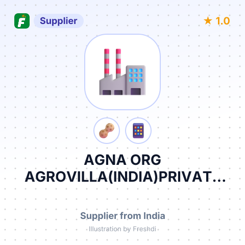 AGNA ORG AGROVILLA(INDIA)PRIVATE LTD – summary card, no photo uploaded yet