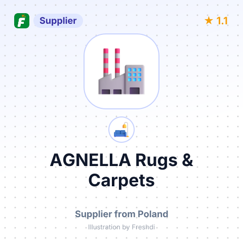 AGNELLA Rugs & Carpets – summary card, no photo uploaded yet