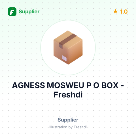 AGNESS MOSWEU P O BOX – summary card, no photo uploaded yet