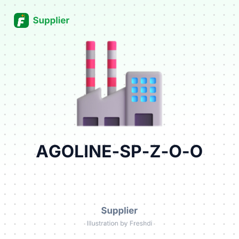 AGOLINE SP Z O O – summary card, no photo uploaded yet
