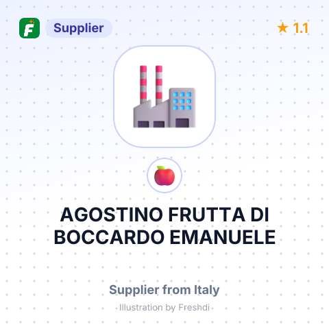 AGOSTINO FRUTTA DI BOCCARDO EMANUELE – summary card, no photo uploaded yet