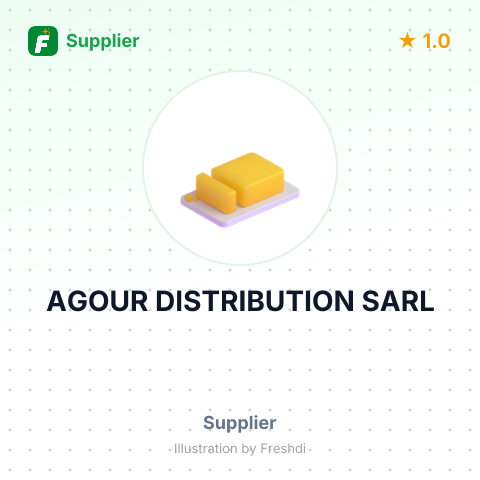 AGOUR DISTRIBUTION SARL – summary card, no photo uploaded yet