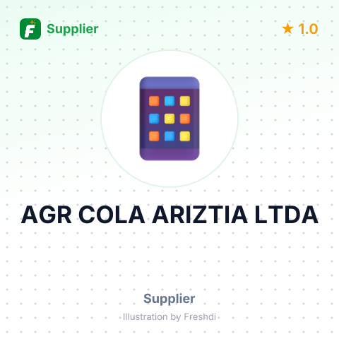 AGR COLA ARIZTIA LTDA – summary card, no photo uploaded yet