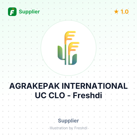 AGRAKEPAK INTERNATIONAL UC CLO – summary card, no photo uploaded yet