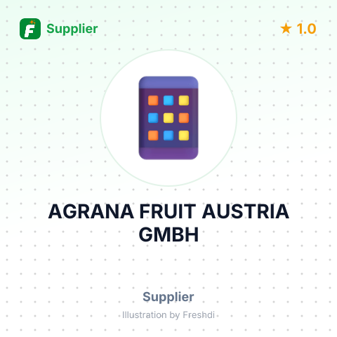 AGRANA FRUIT AUSTRIA GMBH – summary card, no photo uploaded yet