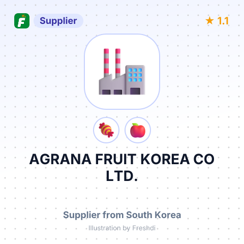 AGRANA FRUIT KOREA CO LTD. – summary card, no photo uploaded yet