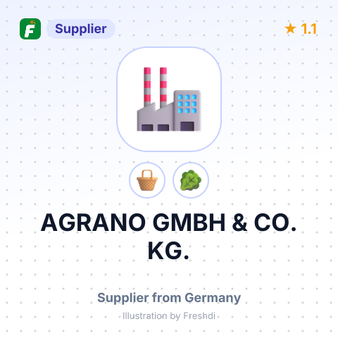 AGRANO GMBH & CO. KG. – summary card, no photo uploaded yet