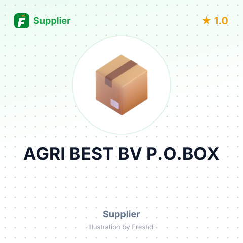 AGRI BEST BV P.O.BOX – summary card, no photo uploaded yet