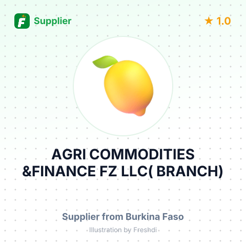 AGRI COMMODITIES &FINANCE FZ LLC( BRANCH) – summary card, no photo uploaded yet