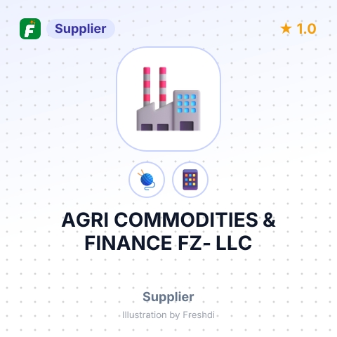 AGRI COMMODITIES & FINANCE FZ- LLC – summary card, no photo uploaded yet
