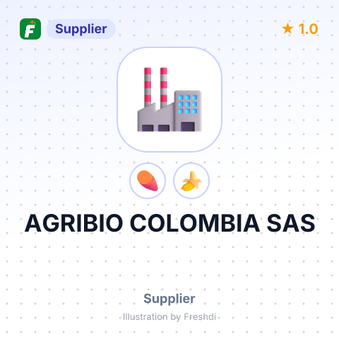 AGRIBIO COLOMBIA SAS – summary card, no photo uploaded yet