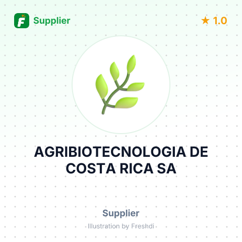 AGRIBIOTECNOLOGIA DE COSTA RICA SA – summary card, no photo uploaded yet