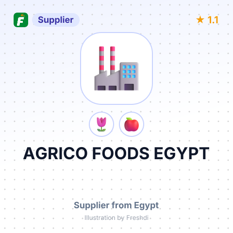 AGRICO FOODS EGYPT – summary card, no photo uploaded yet