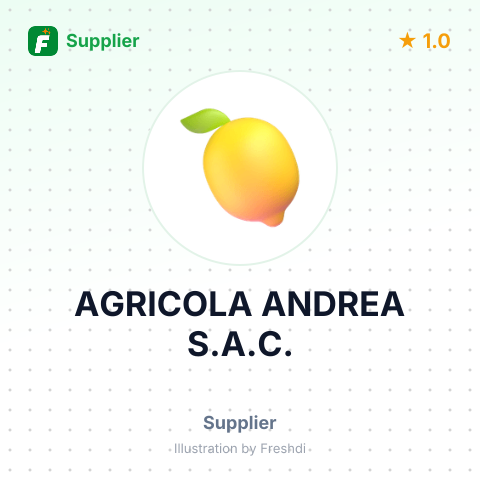 AGRICOLA ANDREA S.A.C. – summary card, no photo uploaded yet