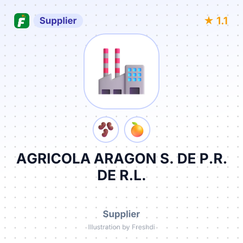 AGRICOLA ARAGON S. DE P.R. DE R.L. – summary card, no photo uploaded yet