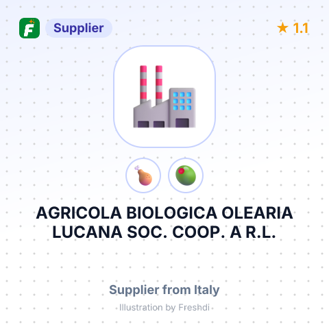AGRICOLA BIOLOGICA OLEARIA LUCANA SOC. COOP. A R.L. – summary card, no photo uploaded yet