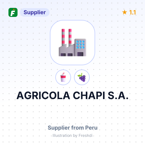 AGRICOLA CHAPI S.A. – summary card, no photo uploaded yet