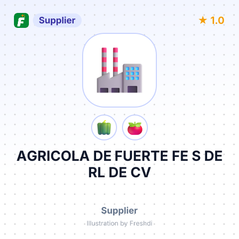 AGRICOLA DE FUERTE FE S DE RL DE CV – summary card, no photo uploaded yet