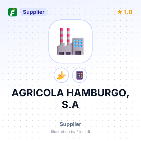 AGRICOLA HAMBURGO, S.A – summary card, no photo uploaded yet