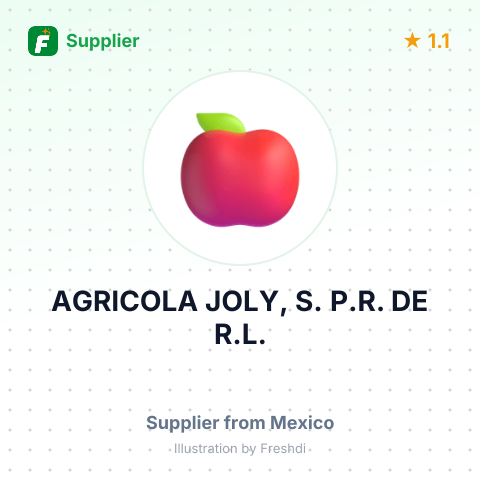 AGRICOLA JOLY, S. P.R. DE R.L. – summary card, no photo uploaded yet