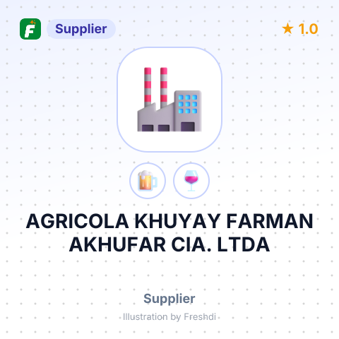 AGRICOLA KHUYAY FARMAN AKHUFAR CIA. LTDA – summary card, no photo uploaded yet