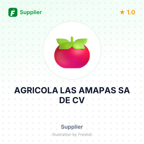 AGRICOLA LAS AMAPAS SA DE CV – summary card, no photo uploaded yet