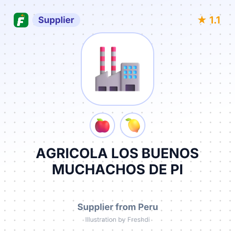 AGRICOLA LOS BUENOS MUCHACHOS DE PI – summary card, no photo uploaded yet
