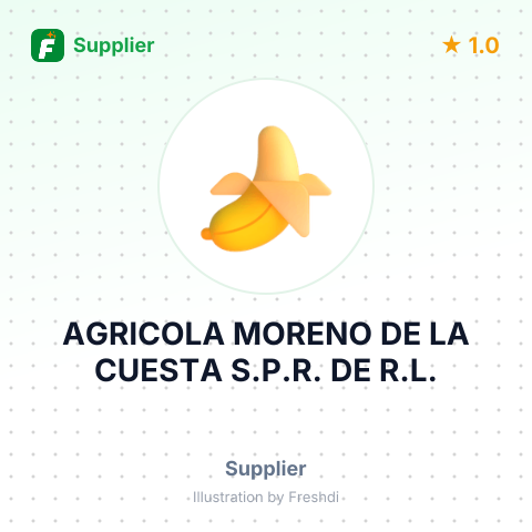 AGRICOLA MORENO DE LA CUESTA S.P.R. DE R.L. – summary card, no photo uploaded yet