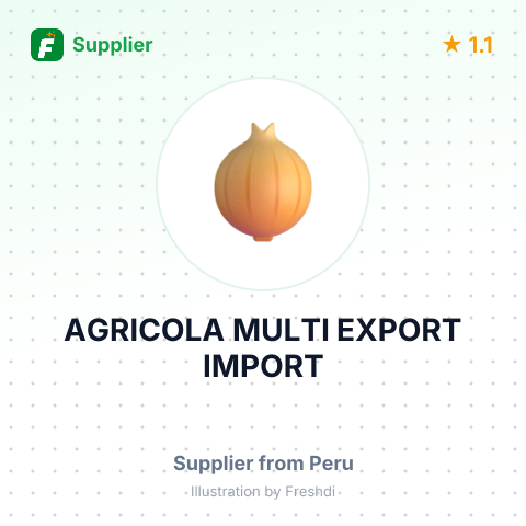 AGRICOLA MULTI EXPORT IMPORT – summary card, no photo uploaded yet