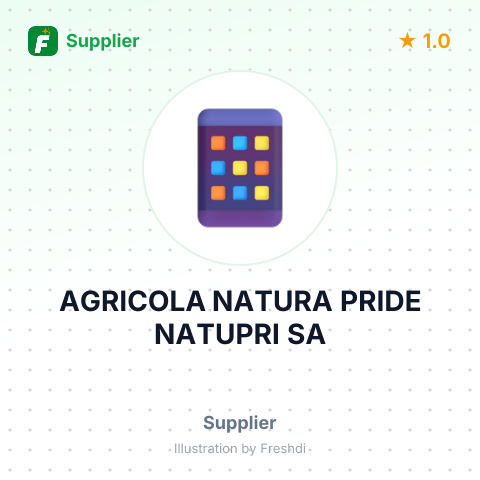 AGRICOLA NATURA PRIDE NATUPRI SA – summary card, no photo uploaded yet