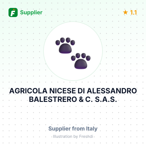 AGRICOLA NICESE DI ALESSANDRO BALESTRERO & C. S.A.S. – summary card, no photo uploaded yet