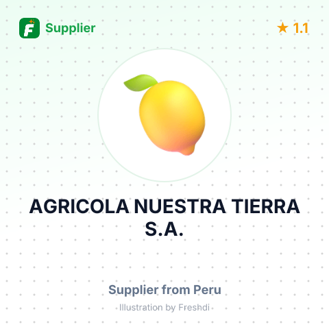AGRICOLA NUESTRA TIERRA S.A. – summary card, no photo uploaded yet