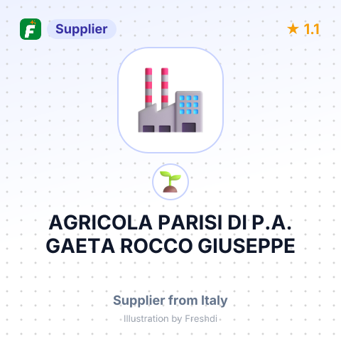 AGRICOLA PARISI DI P.A. GAETA ROCCO GIUSEPPE – summary card, no photo uploaded yet