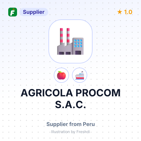 AGRICOLA PROCOM S.A.C. – summary card, no photo uploaded yet